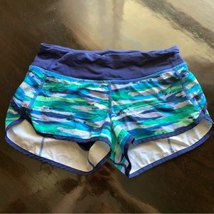 lululemon speed up running shorts